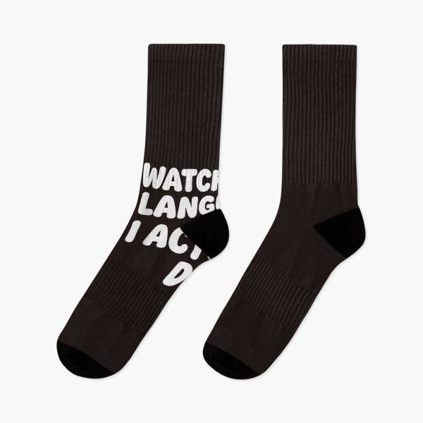 Item preview, Watch Your Language I Actually Do Funny ASL Sign Language Design designed and sold by mari-kayden.