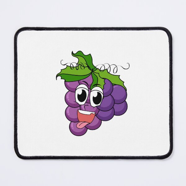 Item preview, Cute Happy Grapes Cartoon designed and sold by priyanshustore.