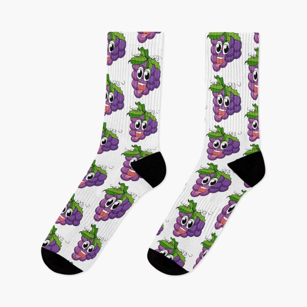 Item preview, Cute Happy Grapes Cartoon designed and sold by priyanshustore.