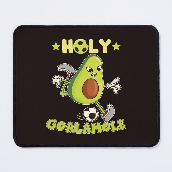 Item preview, Holy Goalamole Funny Avocado Soccer Pun Cute Football Design designed and sold by mari-kayden.