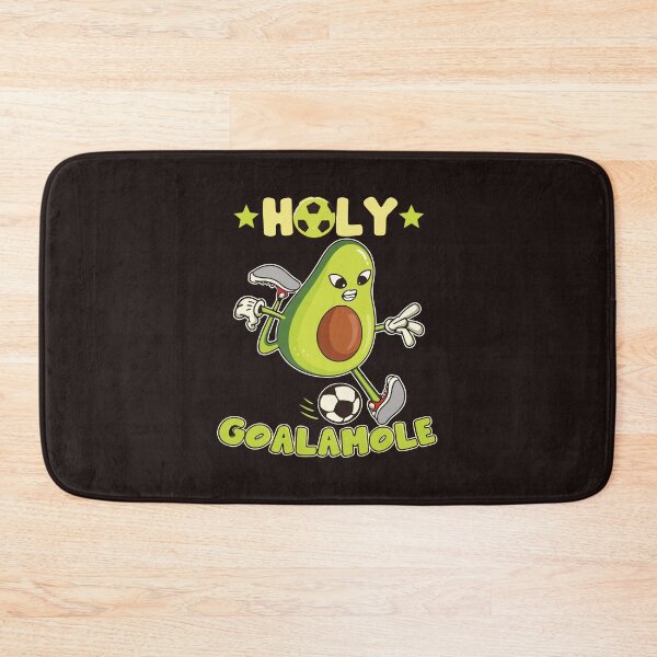 Item preview, Holy Goalamole Funny Avocado Soccer Pun Cute Football Design designed and sold by mari-kayden.
