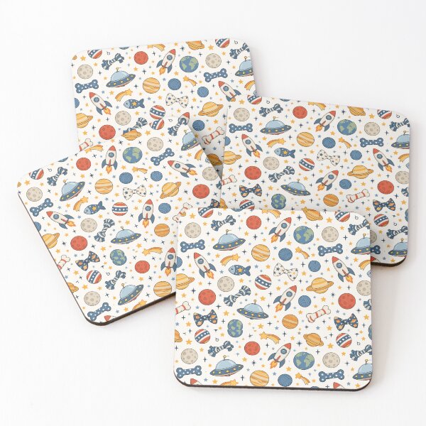 Item preview, Space Adventure Pet Print designed and sold by Leah Jockel.