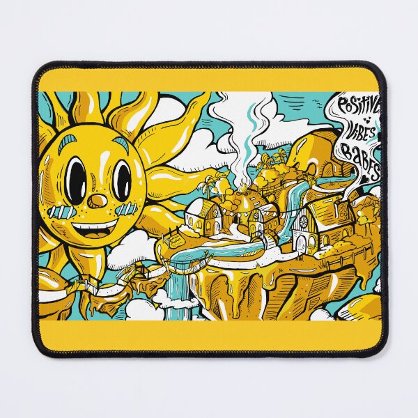 Item preview, Positive Vibes Babes designed and sold by Matthew Dennison Illustration & Design .