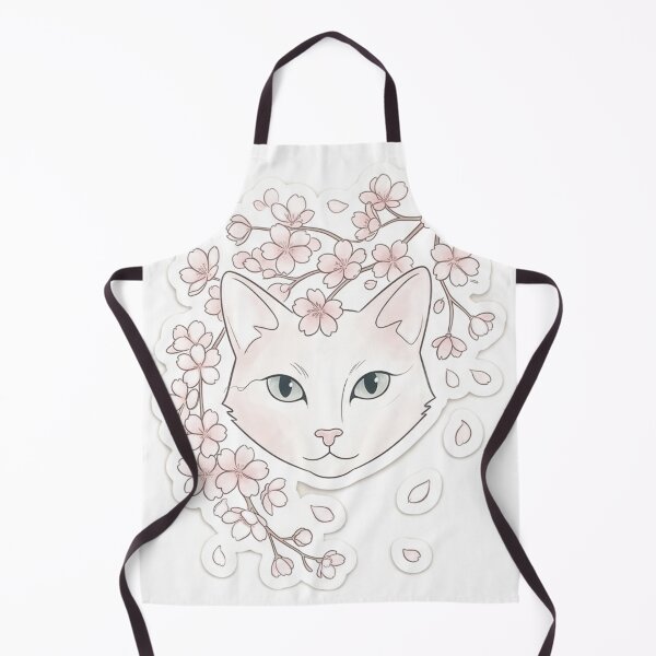 Item preview, Cat flowers design designed and sold by Farinsta.