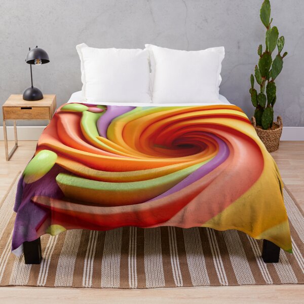 Item preview, Colorful Spiral Swirl with Spheres designed and sold by Vicky Brago-Mitchell®.