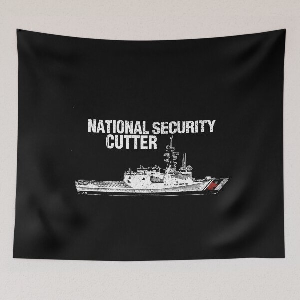 Item preview, National Security Cutter Distressed Artwork| Coast Guard Maritime Design designed and sold by Coasties.