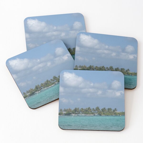 Item preview, Serene Blue Sea & Distant Shore | Peaceful Coastal Nature Landscape designed and sold by TimelessTalks9.