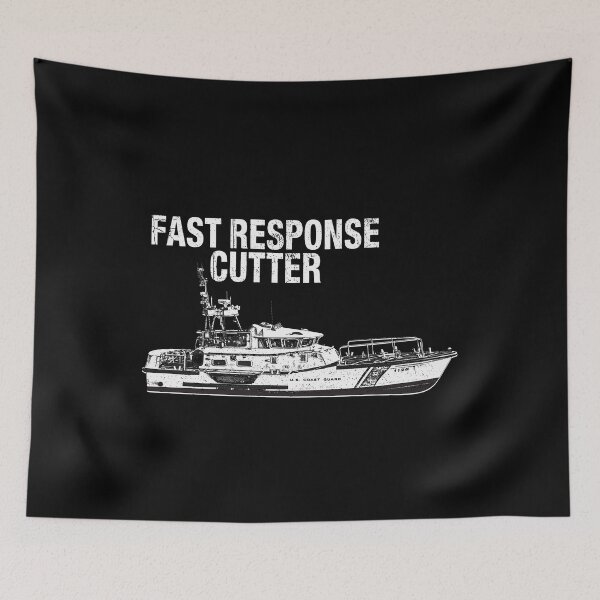Item preview, Fast Response Cutter Distressed Artwork| Coast Guard Maritime Security Design designed and sold by Coasties.