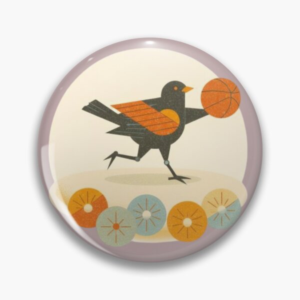Item preview, Basketball Bird on the Move designed and sold by mellow-koko.