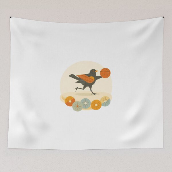 Item preview, Basketball Bird on the Move designed and sold by mellow-koko.
