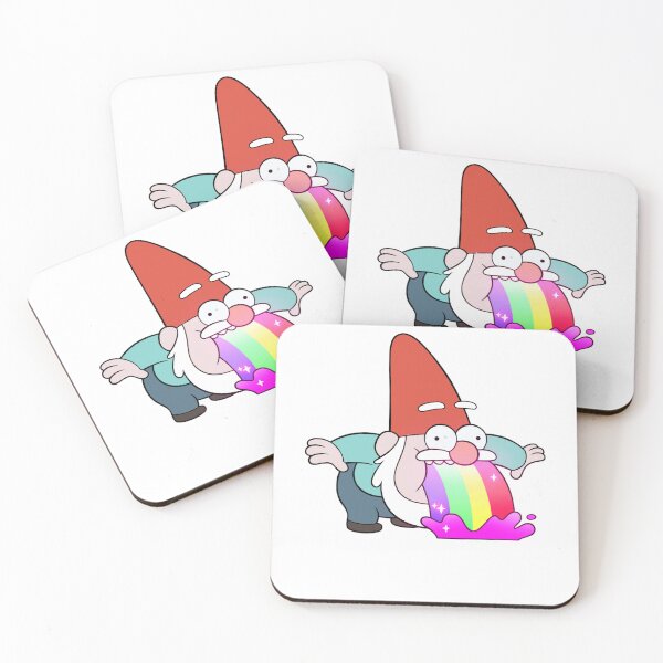 Item preview, rainbow vomiting gnome designed and sold by WORKPRO.
