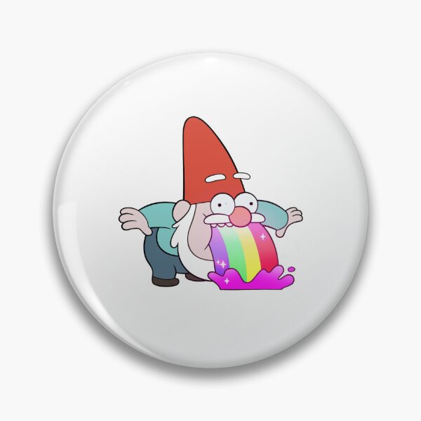 Item preview, rainbow vomiting gnome designed and sold by WORKPRO.