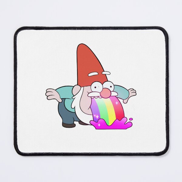 Item preview, rainbow vomiting gnome designed and sold by WORKPRO.