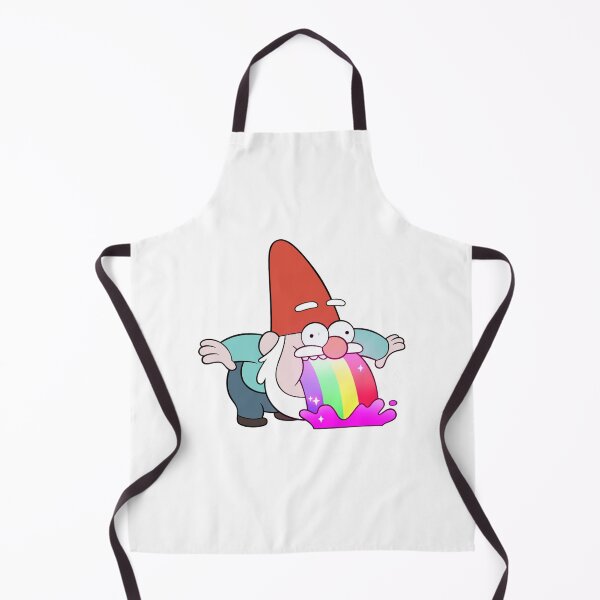 Item preview, rainbow vomiting gnome designed and sold by WORKPRO.