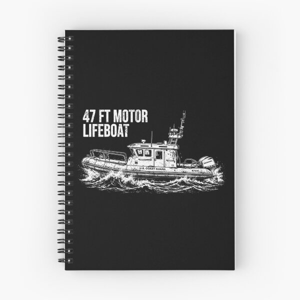 Item preview, 47 ft Motor Lifeboat Distressed Artwork| Coast Guard Search & Rescue Design designed and sold by Coasties.