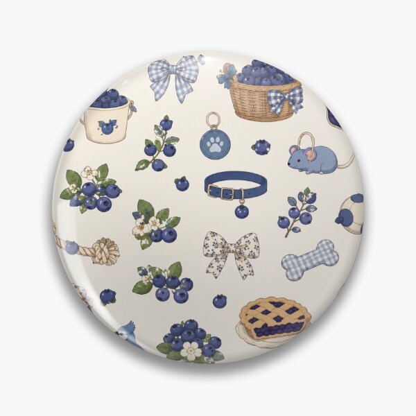 Item preview, Coquette Blueberry Patch - Pet Themed designed and sold by Leah Jockel.