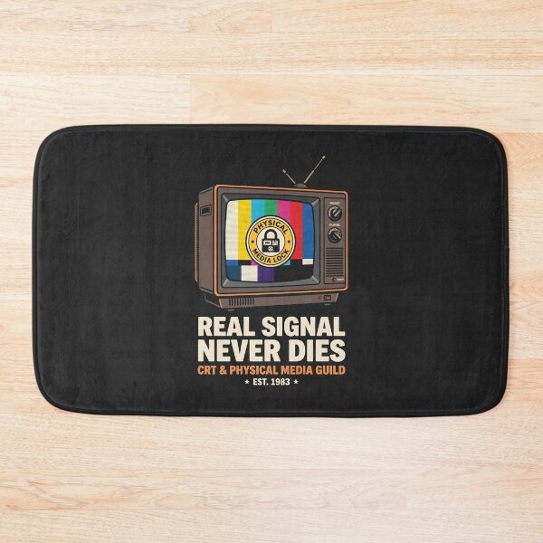 Item preview, Retro Physical Media CRT Television Aesthetic Analog Collector designed and sold by SplashTastic.