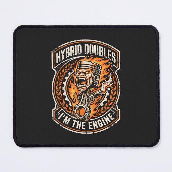 Item preview, Functional Fitness Hybrid Doubles Engine Gym Humor designed and sold by SplashTastic.