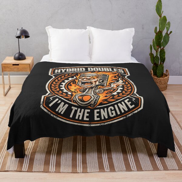 Item preview, Functional Fitness Hybrid Doubles Engine Gym Humor designed and sold by SplashTastic.