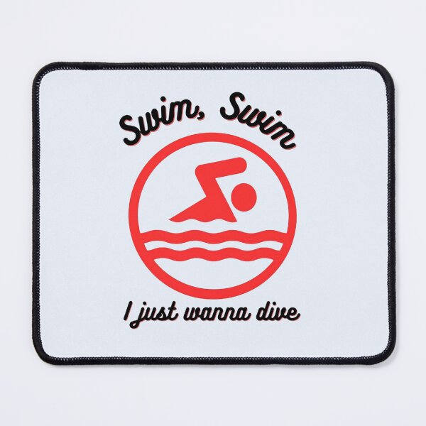 Item preview, Swim, Swim – I Just Wanna Dive | ARIRANG Fan Design designed and sold by Palette & Hue.