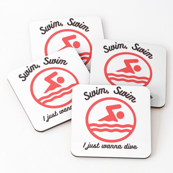Item preview, Swim, Swim – I Just Wanna Dive | ARIRANG Fan Design designed and sold by Palette & Hue.