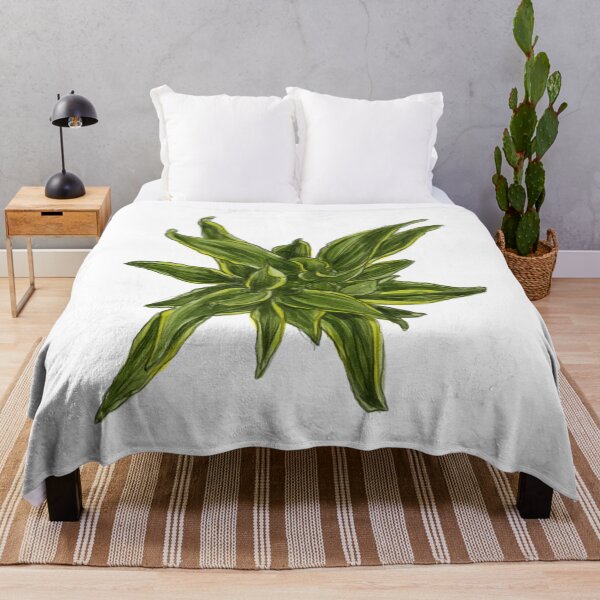 Item preview, Top View Digital Illustration of Pointed Variegated Shrub designed and sold by zanaxxer.