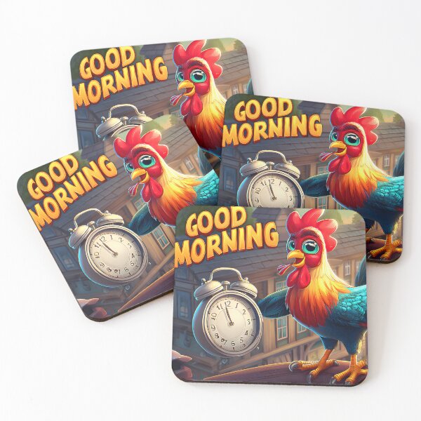 Item preview, Vibrant Rooster Waking Up the Neighborhood designed and sold by Artessie.