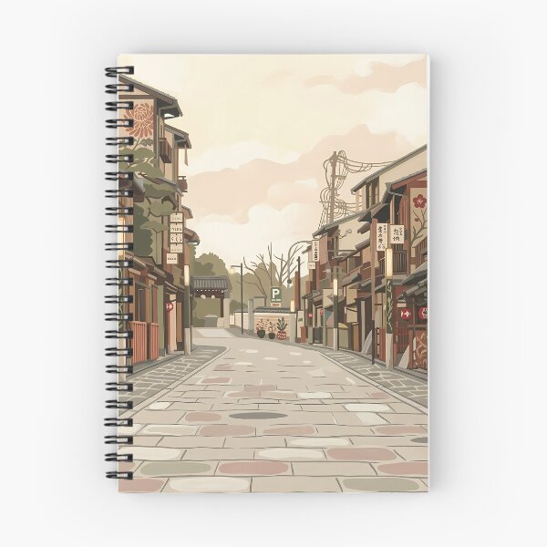 Item preview, Kyoto Historic Alley - Hand Drawn Japanese Architectural Wall Art designed and sold by Arch & Avenue.