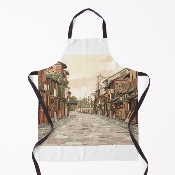 Item preview, Kyoto Historic Alley - Hand Drawn Japanese Architectural Wall Art designed and sold by Arch & Avenue.