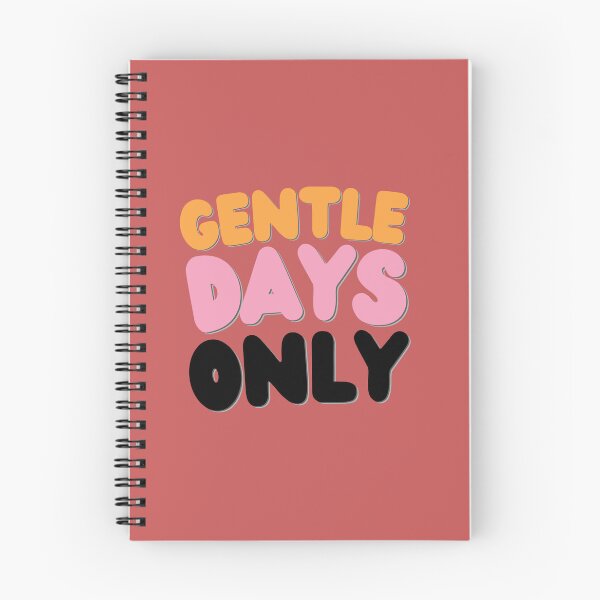 Item preview, Gentle Days Only Peaceful Living Aesthetic Quote designed and sold by WallMuseStudio .
