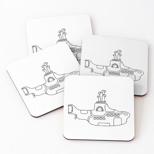Item preview, Yellow Submarine Beatles Tattoo Design designed and sold by curethecat.