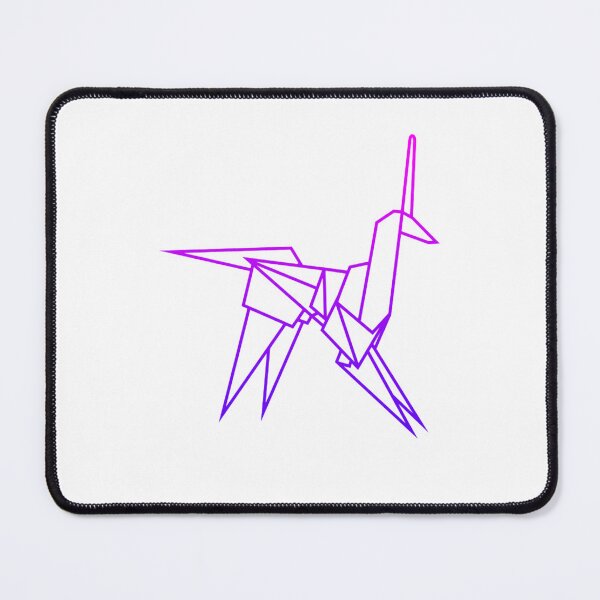 Item preview, retro blade runner origami unicorn designed and sold by Meed Shoop.