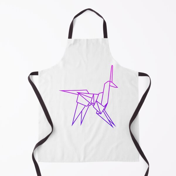 Item preview, retro blade runner origami unicorn designed and sold by Meed Shoop.
