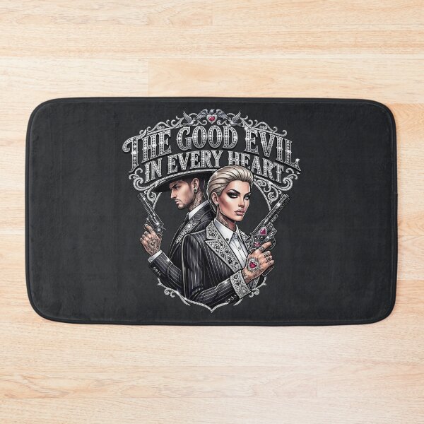 Item preview, Short Hair Tattooed Gangster Couple designed and sold by Voodoo Store Paranormal Collections.