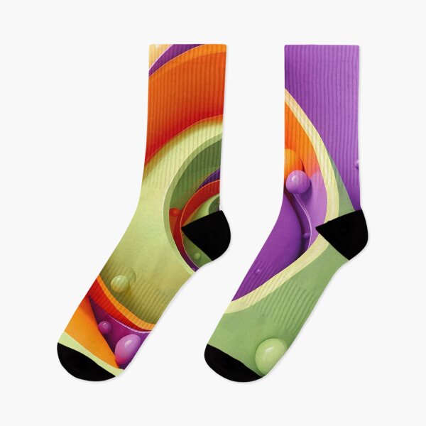 Item preview, Colorful Spiral Abstraction designed and sold by Vicky Brago-Mitchell®.