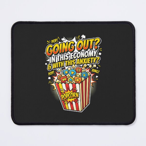 Item preview, Introvert Humor Going Out In This Economy Pop Art Aesthetic designed and sold by SplashTastic.