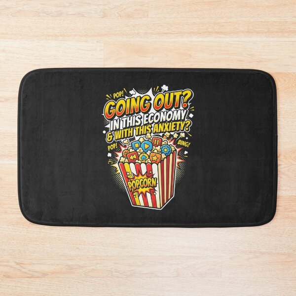 Item preview, Introvert Humor Going Out In This Economy Pop Art Aesthetic designed and sold by SplashTastic.