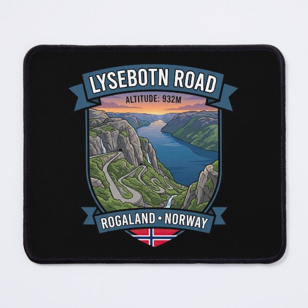 Item preview, Lysebotn Road Iconic Scenic Drive designed and sold by enzoade.