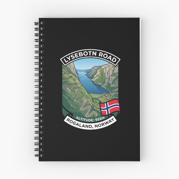 Item preview, Lysebotn Road Norway Hairpin Adventure designed and sold by enzoade.