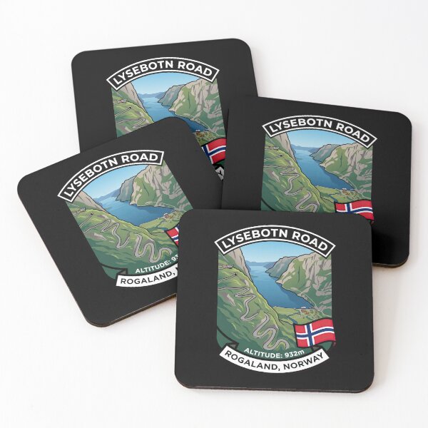 Item preview, Lysebotn Road Norway Hairpin Adventure designed and sold by enzoade.