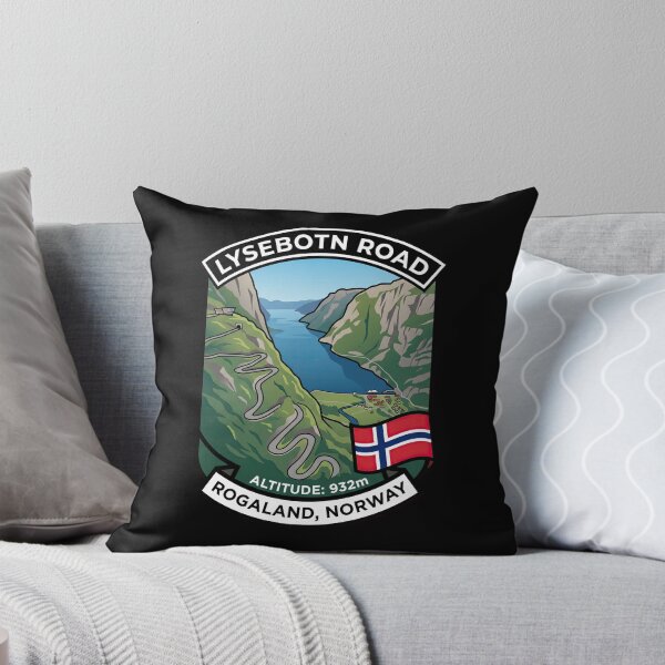 Item preview, Lysebotn Road Norway Hairpin Adventure designed and sold by enzoade.