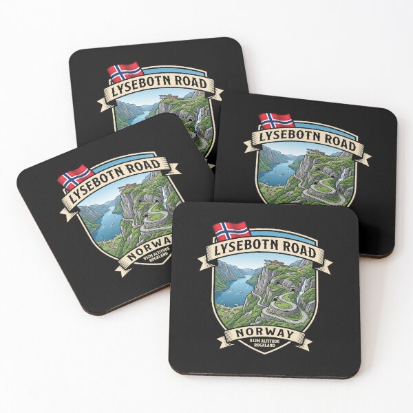 Item preview, Lysebotn Road Fjord Mountain Drive designed and sold by enzoade.