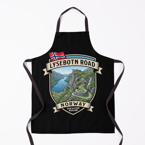 Item preview, Lysebotn Road Fjord Mountain Drive designed and sold by enzoade.