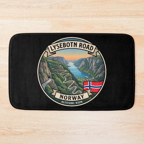 Item preview, Lysebotn Road Norway Scenic Route designed and sold by enzoade.