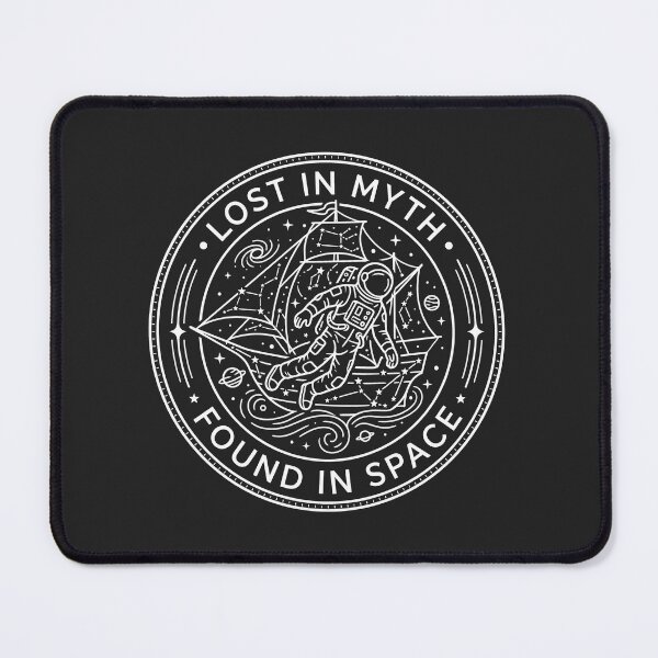 Item preview, Astronomy Line Art Lost In Myth Found In Space Celestial Niche designed and sold by SplashTastic.