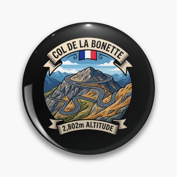 Item preview, Col de la Bonette French Alps Drive designed and sold by enzoade.