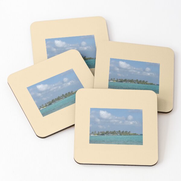 Item preview, Serene Blue Sea & Distant Shore | Peaceful Ocean Landscape designed and sold by TimelessTalks9.
