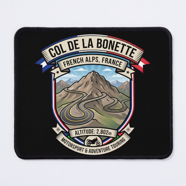 Item preview, Col de la Bonette Legendary Alpine Route designed and sold by enzoade.