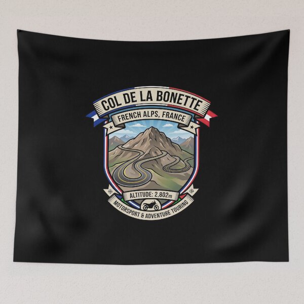 Item preview, Col de la Bonette Legendary Alpine Route designed and sold by enzoade.