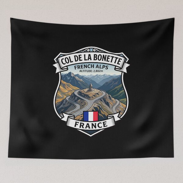 Item preview, Col de la Bonette Scenic Mountain Pass designed and sold by enzoade.